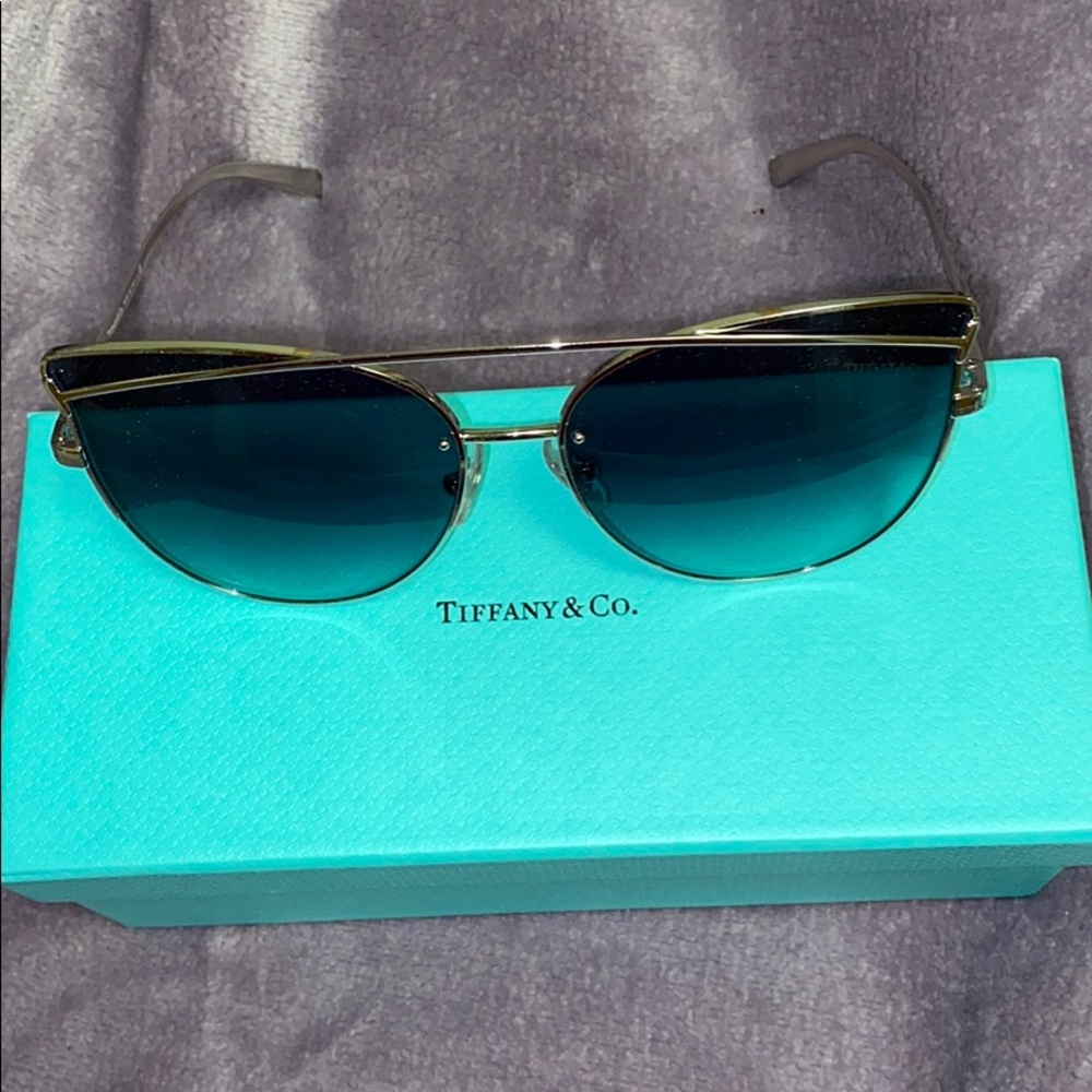 Authentic Tiffany cat eye sunglasses